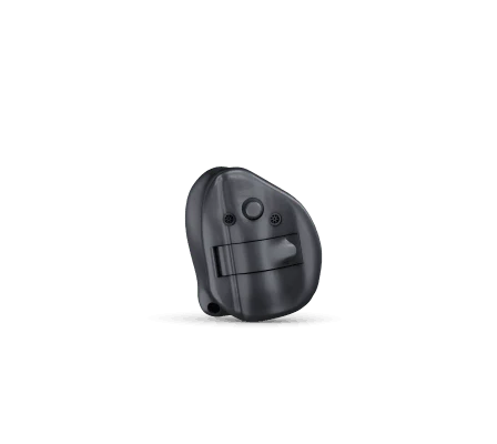 V ušesni baterijski slušni aparat